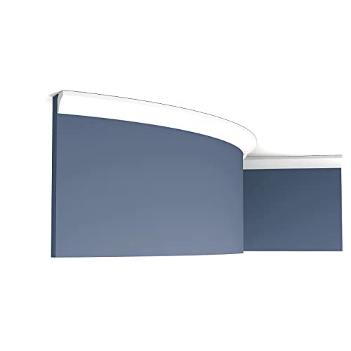 Moulure flexible C250F Orac pour sublimer le salon et valoriser les volumes arrondis - 2