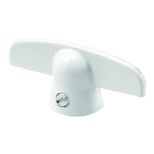 Window Operator T-Handle for Pella, White, 3/8