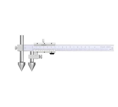 Calibrador Vernier para medición de distancia y orificios 10-300mm miniatura 1