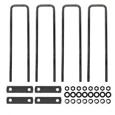 Belgrade Parts & Service, Inc. Heavy Duty Ubolt kit 4in X 18in Body Bolt Kit Universal