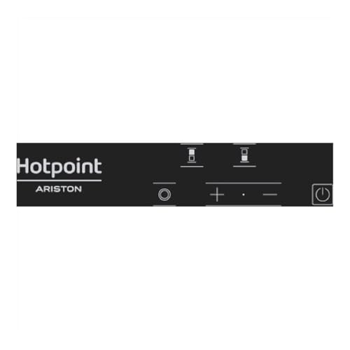 Table de cuisson vitrocéramique Hotpoint 2 zones HRD5030B - vue 4