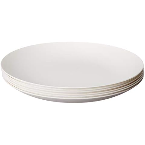 Juego de platos de plástico irrompibles y reutilizables, sin BPA Cover