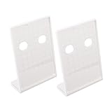 Conception polyvalente : adapté à divers environnements tels que les restaurants et les salons de thé, ce support de table en forme de l peut afficher des menus, des listes de , etc