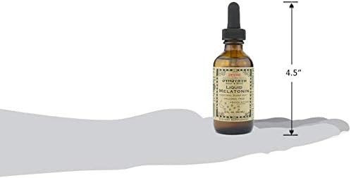 Miniatura 4 de Svasthya Body & Mind Melatonina líquida  Promueve el sueño natural  Sin alcohol para adultos y niños, fabricado en los Estados Unidos, GMP, 2 oz