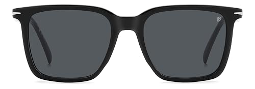 David Beckham DB 1130/S Black Dark Ruthenium/Grey 53/19/145 men Sunglasses2