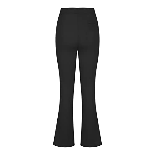 Womens Dress Pants Business Casual Work Pants High Waist Stretchy Trousers Bootcut Office Slacks with Pockets4