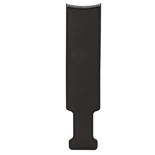 Hair Dyeing Brush, Hair Dye Paddle, Highlighting Board with Teeth, Balayage Hair Dye Kit Hair Dyeing Brush Highlight Board Tint Comb Plate Salon Hairdressing Styling Tool(Large black)