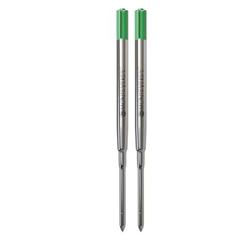 Recharges Stylo à bille Monteverde Pointe moyenne pour remplacer votre encre vide