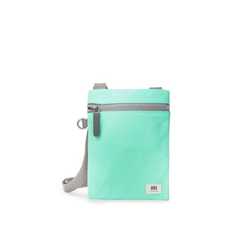 Image of ORI LONDON Crossbody Bag - Chunky Zip, Adjustable Strap, & Multi Pockets for Mobile Phones, Cards & More - Chelsea