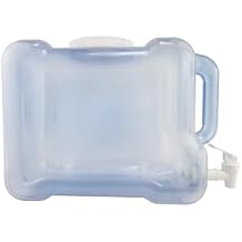 New Wave Enviro Products BPA Free Tritan Bottle, 2 Gallon Refrigerator with BPA Free Spigot and Integrated Handle, Refrigerator Dispenser Bottle, light blue
