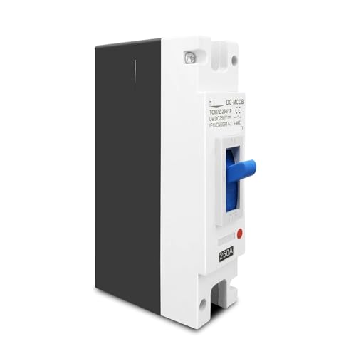 MCCB disyuntor solar 250V CC 100A interruptor magnetotérmico unipolar 2
