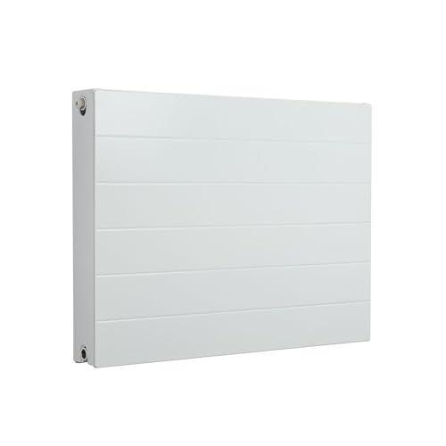 Milano Alora White Type 22 Horizontal Double Panel Convector Radiator - 600mm x 800mm