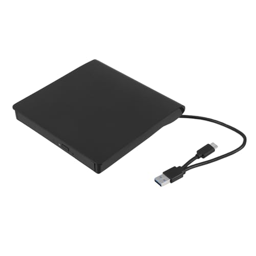 Hemobllo Unità Dvd Esterna Usb Type-c Lettore Cd Per Computer Desktop Laptop Masterizzatore Dvd Cd Compatibile Portatile e Tablet Per Uso Domestico
