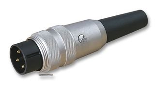 Best Price Square Lumberg SV 30 Plug; 3; 0.75 sq. mm; 4 to 6 mm; 5 A; 250 VAC; 10^13 Ohms; PA GF; -2 pF; PC (1 piece)