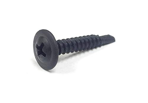 Tornillos autorroscantes cabeza Truss No.8 3/4 pulgadas 100 unidades miniatura 1