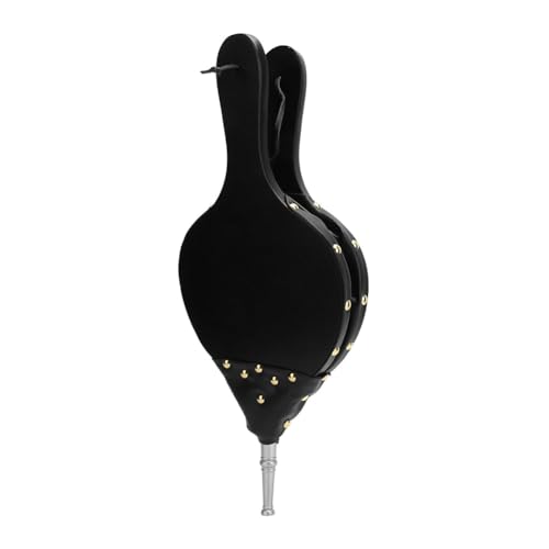 Vocdikficy Soplador de Aire para Cocinar Al Aire Libre, 15,7 X 7 Pulgadas, Fuelle para Chimenea, Soplador de Aire Manual de Madera para Barbacoa, Chimenea, Soplador de Aire