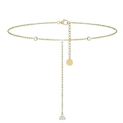 Y Necklace-Flower-GD