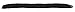 Home Basics 4" x 35" Door Draft Stopper Blocker (Black)