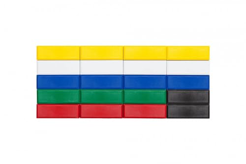Imanes fuertes para pizarra blanca magnética mini imanes de oficina de 53x18x10 mm