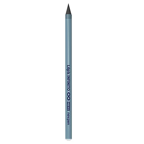 Lápis Infinito HB Newpen - Azul translucido