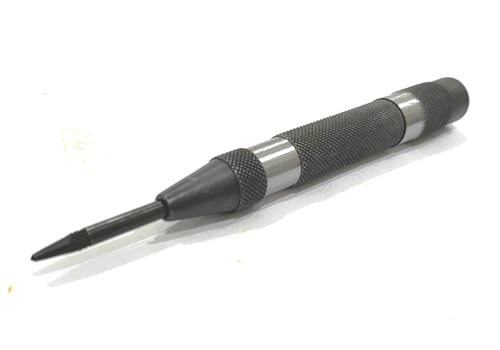 Buyohlic Automatic Center Punch With Replaceable Hardened Steel Tip (Medium Duty)