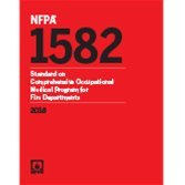 NFPA 1582, Standard on Comprehensive Occupational Medical Program for Fire Departments, 2018 Edition