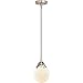 Innovations 288-1S-SN-G201-6 One Light Mini Pendant from Nouveau 2 Collection