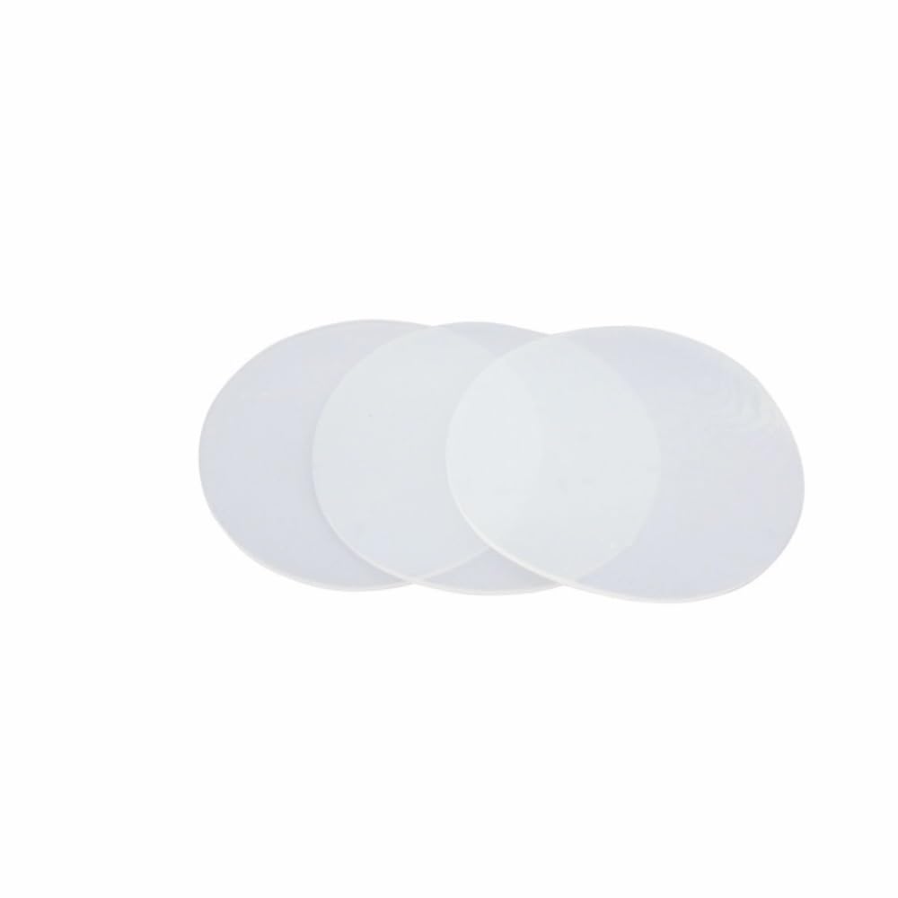 UZAMIRLEX Silicone Flat Washer, Silicone Rubber Washer Flat Gasket White Food Grade Multiple Sizes Pack Of 5(30x2mm)