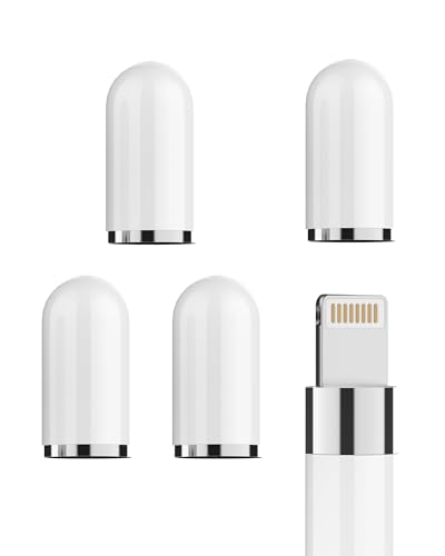 Ya en manzanajugosa.com: Kefiany Tapa para Apple Pencil 1ª Generación, tapa alternativa (4 unidades) para iPencil Stylus de sustitución, accesorios para Apple Pencil, accesorios para Apple Pencil, Mini Ipad Pen Pen Piezas de