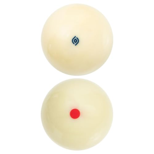 Boules de billard americain blanches 5,72 cm ifundom lot de 2