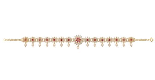 ishtaara Gold Plated Kamarband for Women Traditional Waist Belt for Bridal, Occasion-picture-24