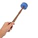 ARTSEWPLY Wooden Singing Bowl Mallet with Hard Felt Head Resonant Sound Paddle for Tibetan Sound Bowls Striker for Meditation Spiritual Practice