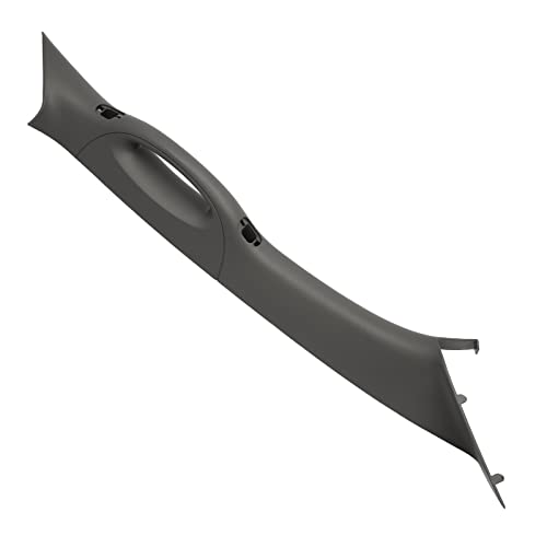 Hqpasfy A Pillar Interior Trim Handle Passenger Side Gray Rh Compatible With 2004-2008 Ford F150 2006-2008 Lincoln Mark Lt Replace# 4L3Z-1503598-Aab, 4L3Z1503598Aab #TOP13