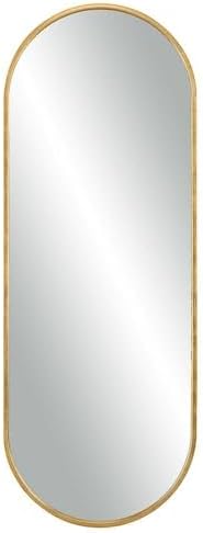 Uttermost Varina - Tall Mirror-60 Inches Tall and 22 Inches Wide-Gold Leaf Finish