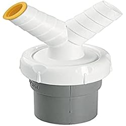 Fregadero Obra Jimten 022070 - Enlace mixto macho PVC con doble toma auxiliar