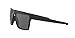 Oakley Men's OO9341 Sliver XL Rectangular Sunglasses, Matte Black/Grey Polarized, 57 mm