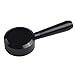 Steam Lever for 870 875 876, Replacement Steam Knob in Black or Silvery Aluminum Alloy, for Durable Coffee Machine Side Handle for Easy Access(Black)