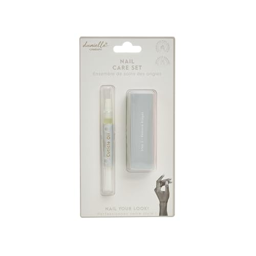 Kit de manucure Danielle Creations avec soin huile cuticules et lime à ongles