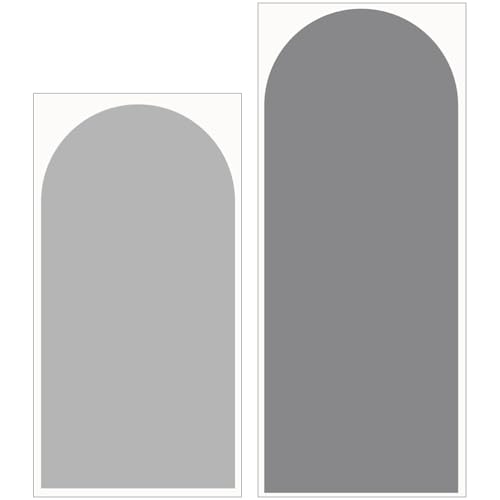 Stickers muraux design arche géométrique déco PVC adhésif - 2