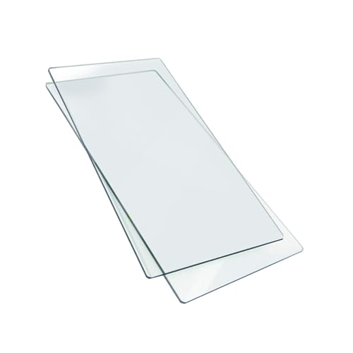 Sizzix Cutting Pads, Extended, 1 Pair, 37 x 15.5 x 0.7 cm,Transparent