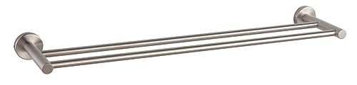Porte-serviettes de bain double levier pour optimiser les WC - 2