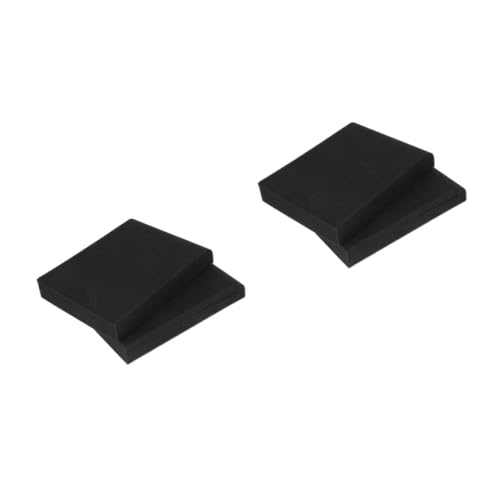 4 piezas de espuma acústica insonorizante para altavoces, almohadillas para monitores de estudio, accesorio de aislamiento para altavoces miniatura 5