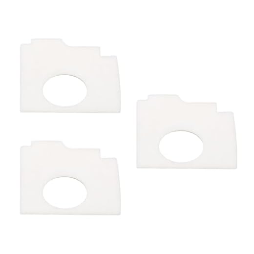 3 Stück Luftfilter für Stihl MS 170, MS 180, Doppel schicht Filterplatte 017 018 Kettensäge Ersatzteile Motorsäge Zubehör Hochleistungsfilter (New Tri)