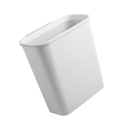WEKAMOS Contenitore Portaoggetti Da Cucina Sospeso in Plastica Grigio, Bidone Della Spazzatura Da Appendere Per Armadietto Rimozione Facile, Organizer Multifunzione Per Cucina, Casa e Ufficio