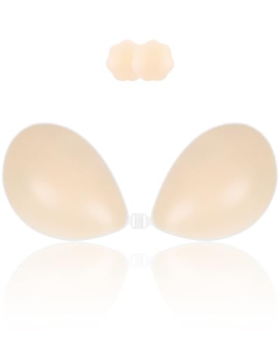 Image of Niidor Stick on Bras Dark Nude