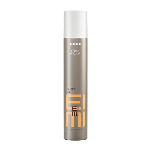 Wella Professionals EIMI Super Set Laca Acabado profesional Fijación extra fuerte Nutre y protege del calor 500ml