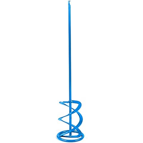 Toolty Helix Plus Mixing Paddle 70 x 400 x 8mm - HEX - Painted Mixer, Whisk, Stirrer -2-Blade - for Plaster, Gypsum, Adheives, Concrete, Cement, Glue, Paint, DIY - TLTY-1192 Cover