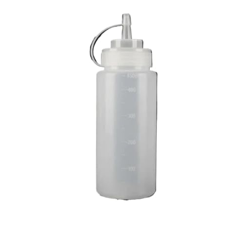 Botellas exprimidoras para condimentos que evitan goteos, botes de cocina ZNJAMN de 450ml 2