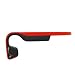 AfterShokz Titanium Mini Wireless Bone Conduction Bluetooth Headphones, Shorter Headband Size for Smaller Fit, Open-Ear Design, Red, AS600MRD