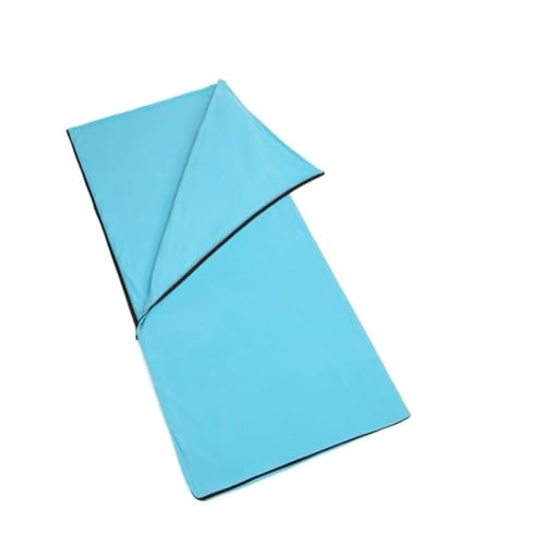 Drap de sac de couchage fleece Toddmomy pour camping extérieur et randonnée en montagne